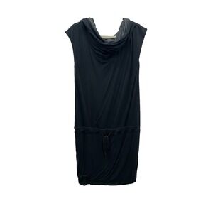 Athleta Reversible Translation Dress Womens‎ M Black Modal Stretch Athleisure